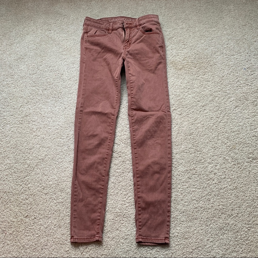 American Eagle Super Stretch Jegging Colored Pant